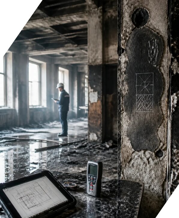 Обследование зданий после пожара в Пятигорске от 15410 р. | ЭкспертизаРоссия