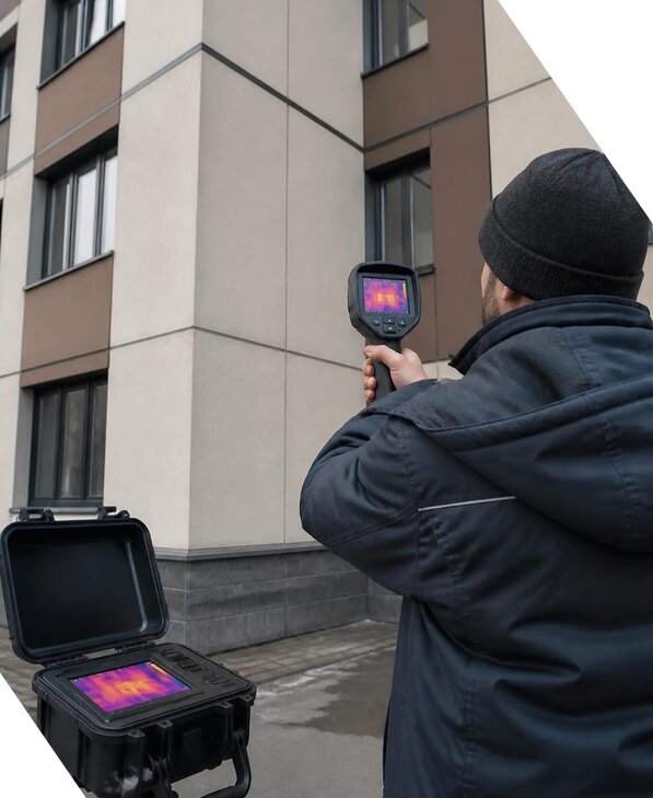 Тепловизионное обследование зданий и сооружений в Пятигорске